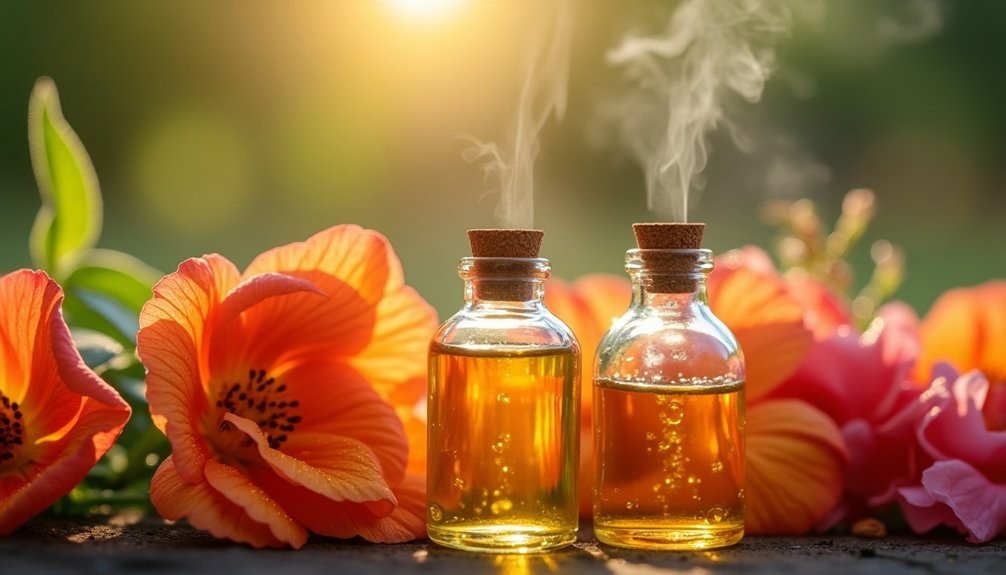 solvent free natural flower oils