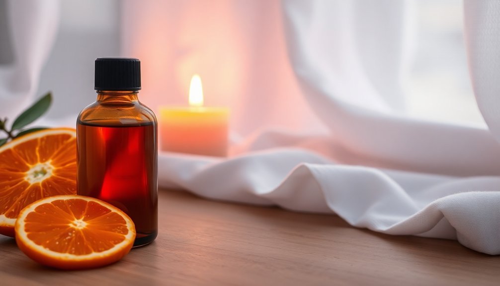 soothing orange sandalwood evening