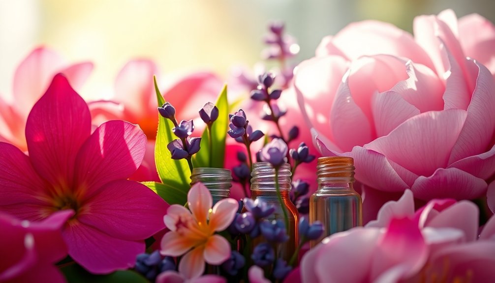 spring inspired essential oil aromas