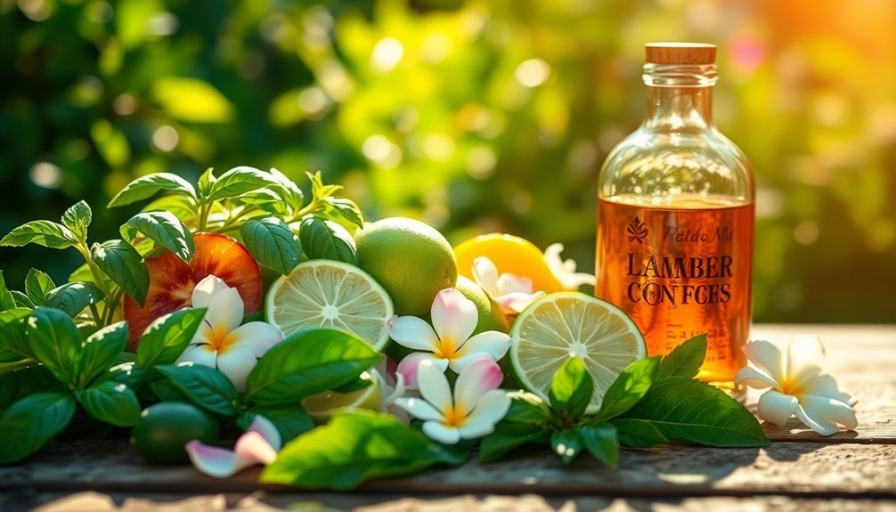 summer fragrance base notes