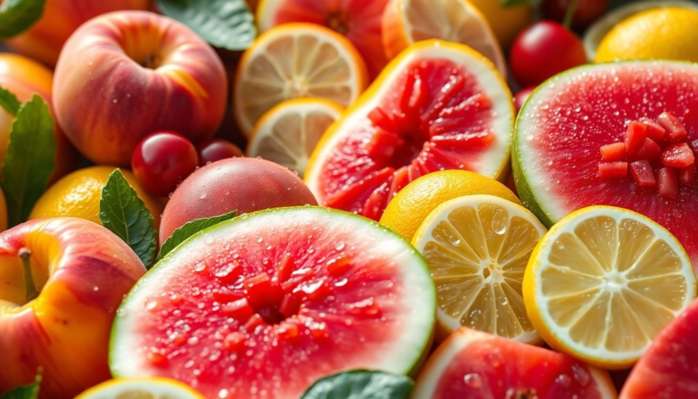 summer fruit fragrance peak