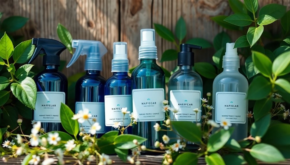 sustainable glass spray bottles