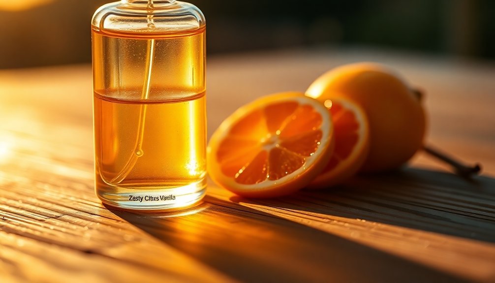 tangerine vanilla bergamot blend