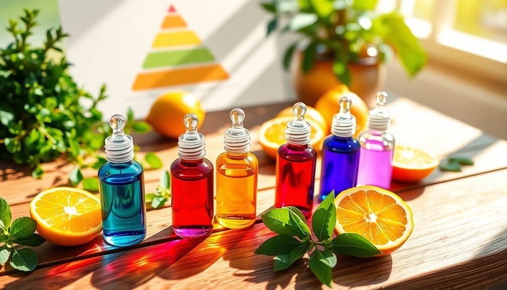 testing essential oil blends