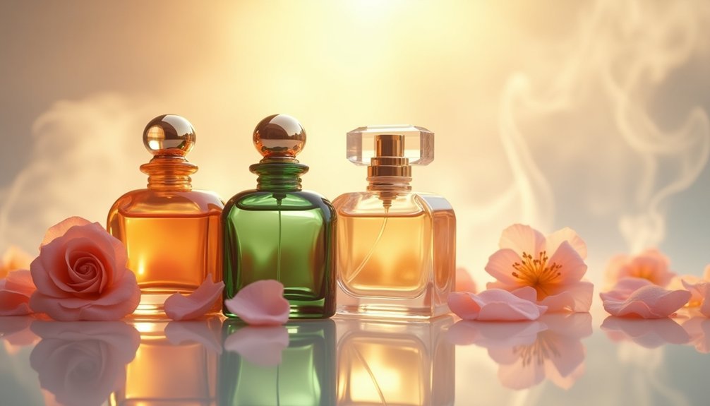 three note fragrance structure
