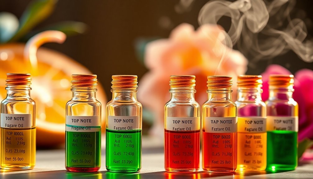 top note fragrance qualities