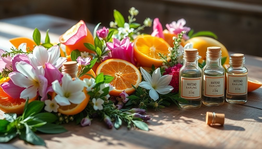 top notes in perfumery