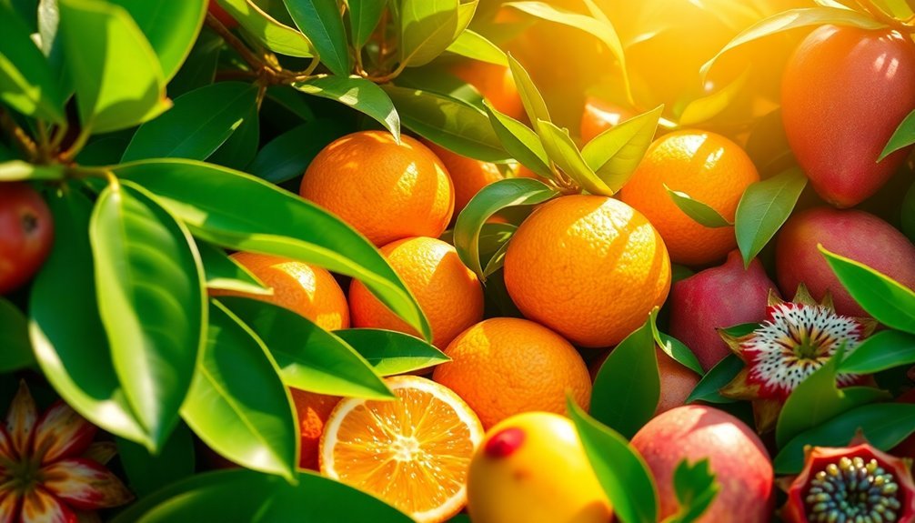 tropical bergamot fruit blend