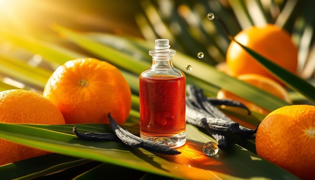 tropical orange vanilla blend