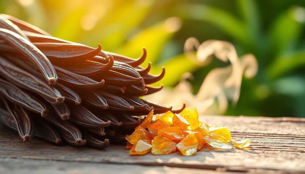 vanilla and benzoin blend