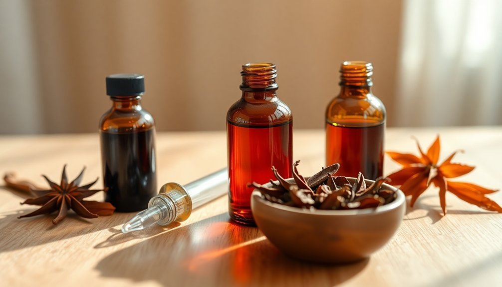 vanilla and patchouli blend