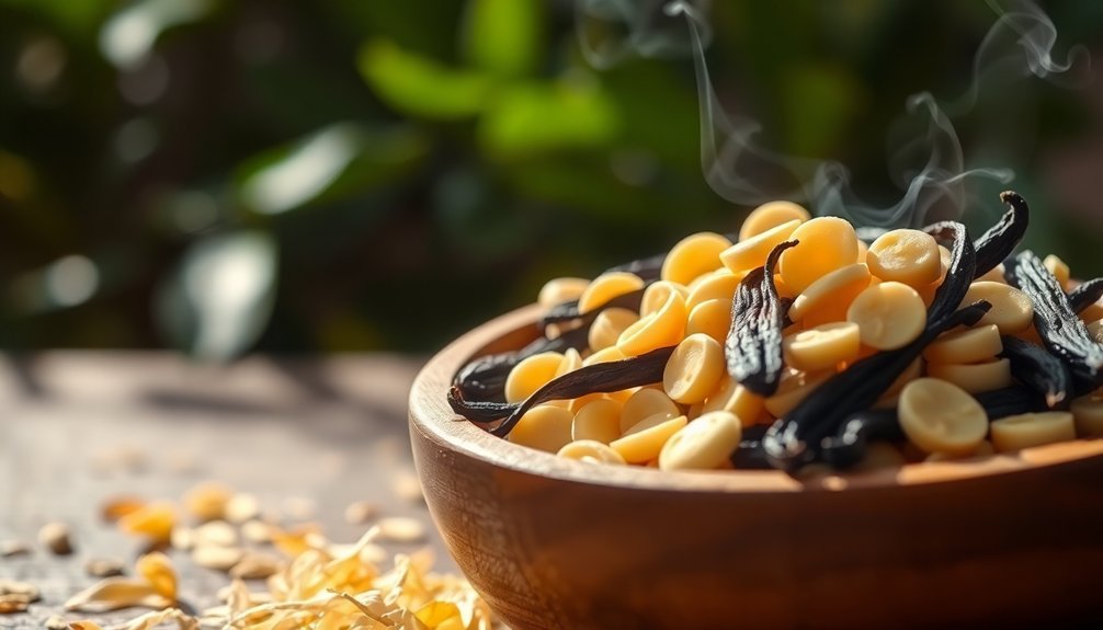 vanilla infused woody fragrances