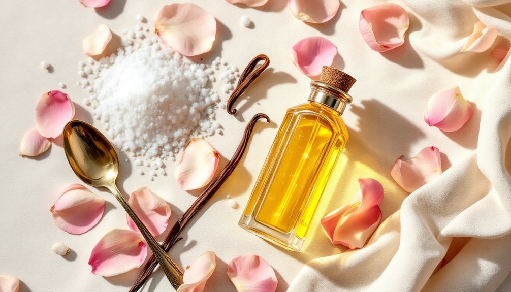 vanilla rose oil perfume recipe