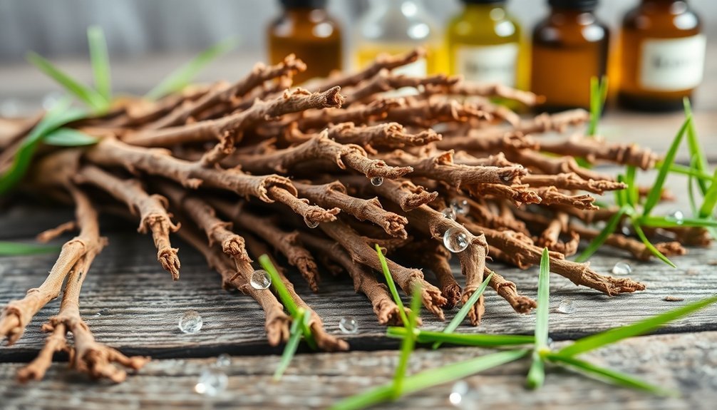 vetiver as natural fixative