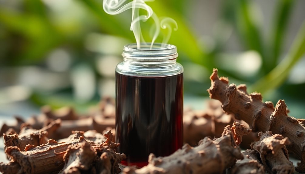 vetiver s fragrant aromatic characteristics