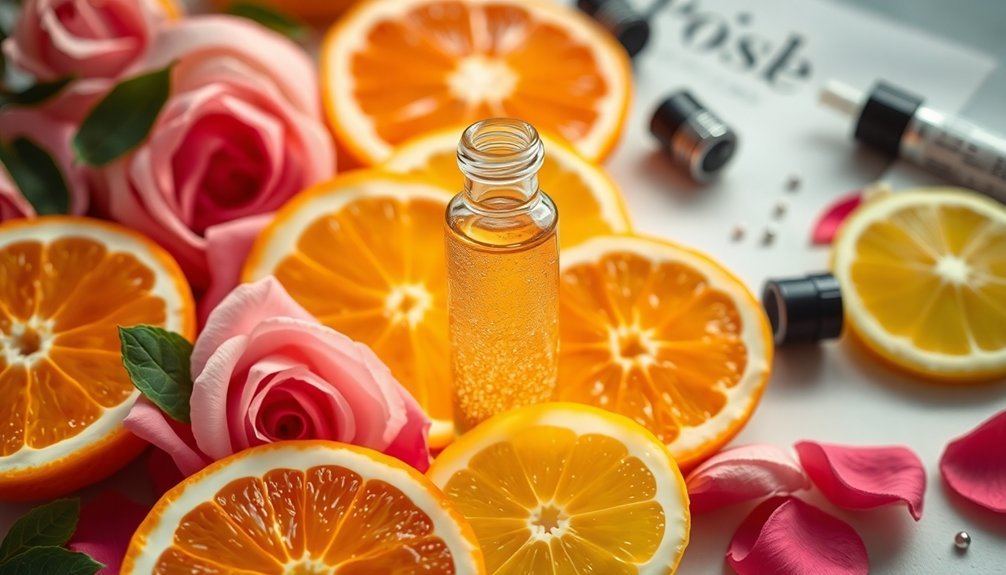 vibrant citrus floral blend