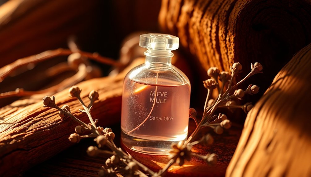 warm wood notes blend