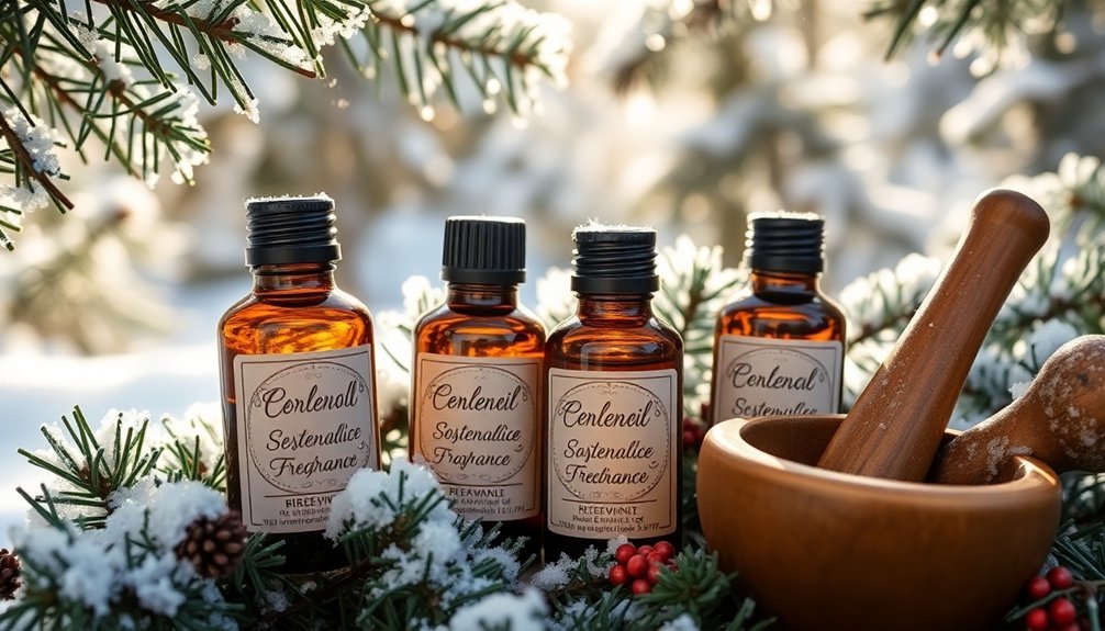 winter forest fragrance blend
