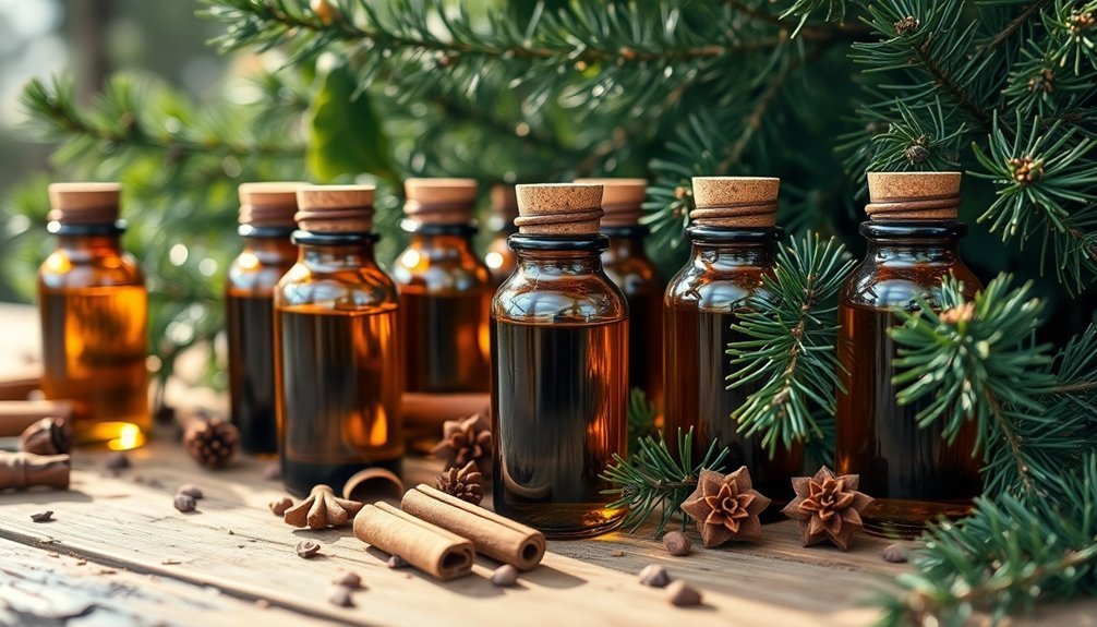 winter woodland blend creation