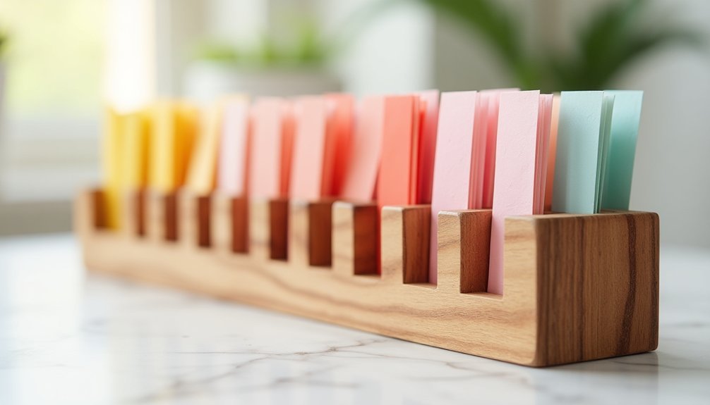wooden block storage solutions