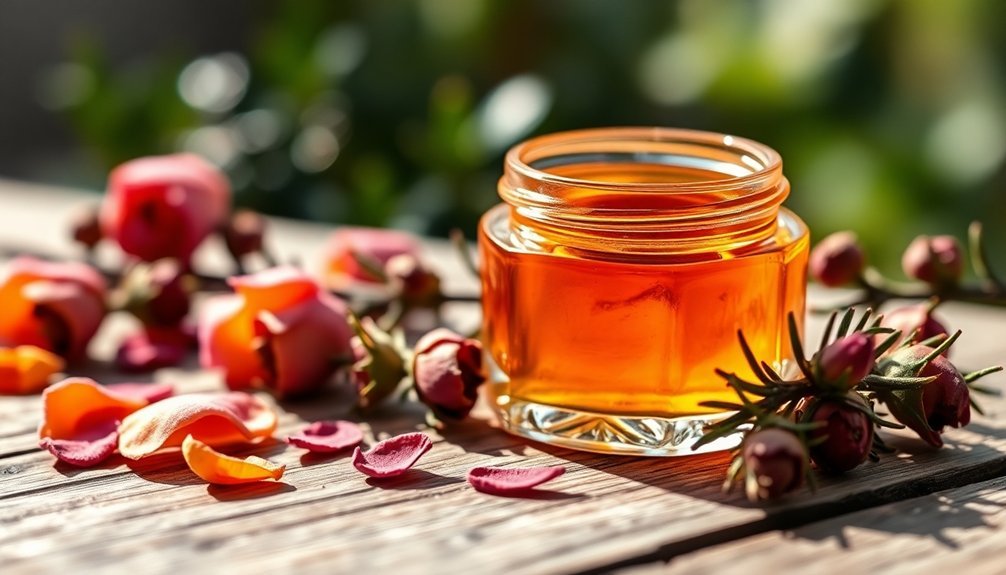 woodsy rose fragrance blend