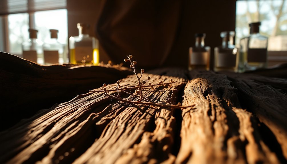 woody fragrances through time