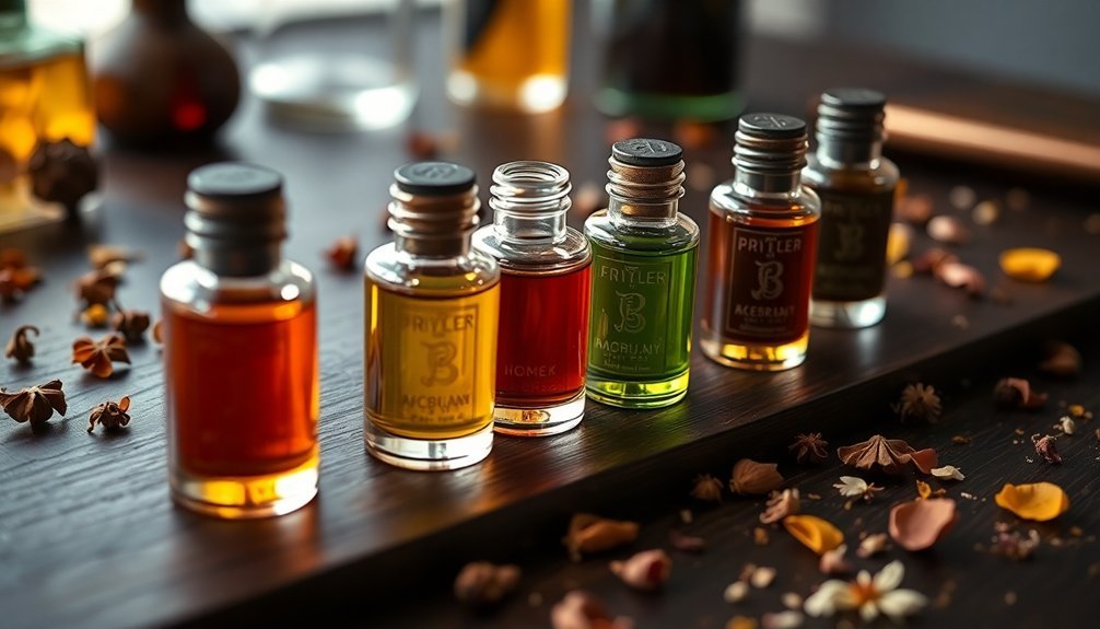 woody oriental blend measurements