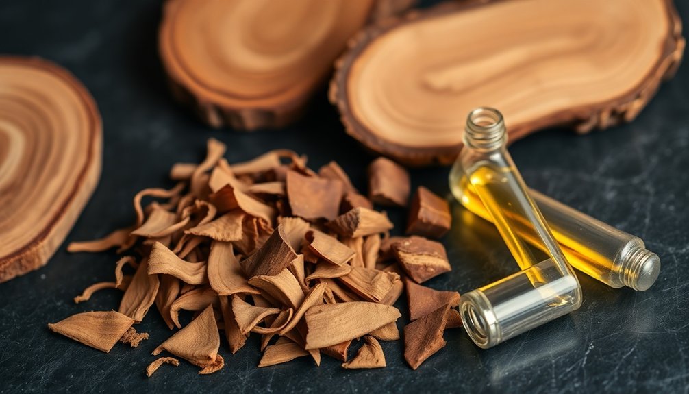 woody perfume base notes