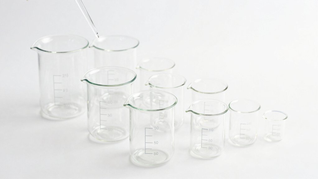 top glass beaker set